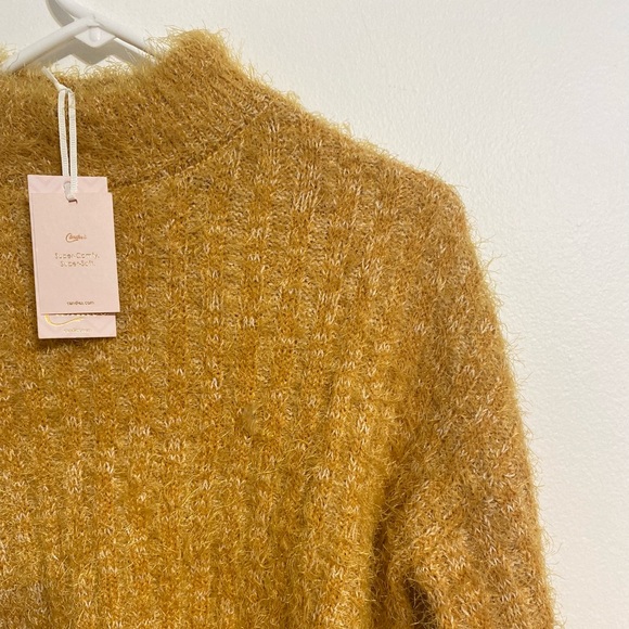 Fuzzy Mockneck Sweater | Candies | medium NEW - Picture 11 of 12